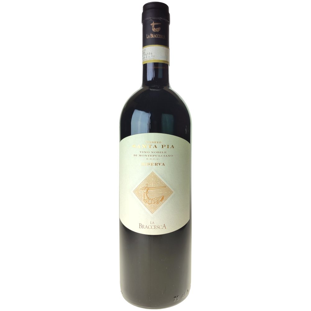 Nobile di Montepulciano Santa Pia 2016, Vigneto La Braccesca 2 Vino Nobile di Montepulciano Reserva La Braccesca 2016 Vigneto Santa Pia